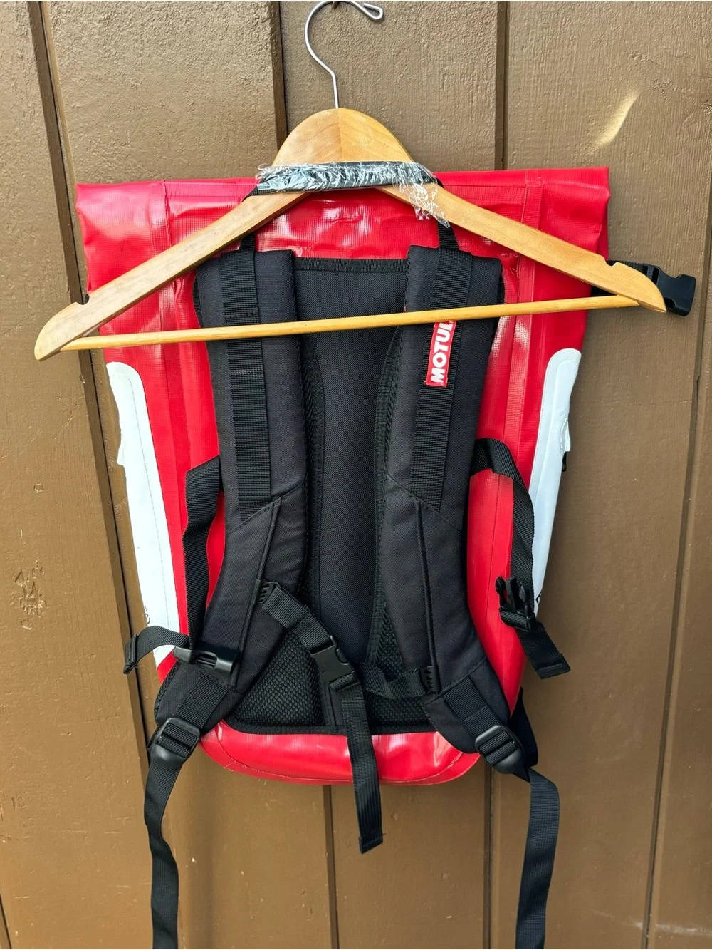 Motul 300V Red Men’s Waterproof Roll-Top Backpack